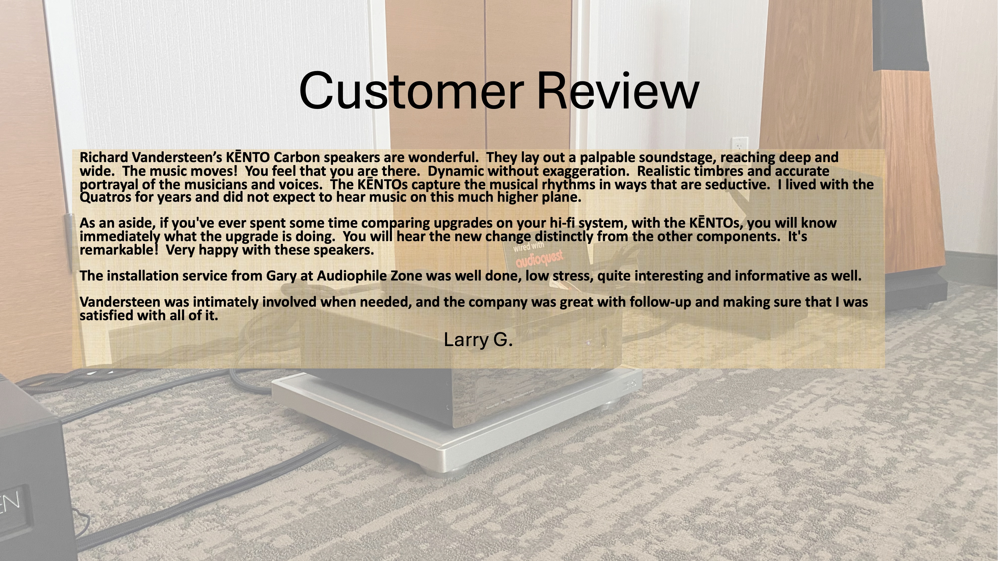 customer review 2024 KENTO